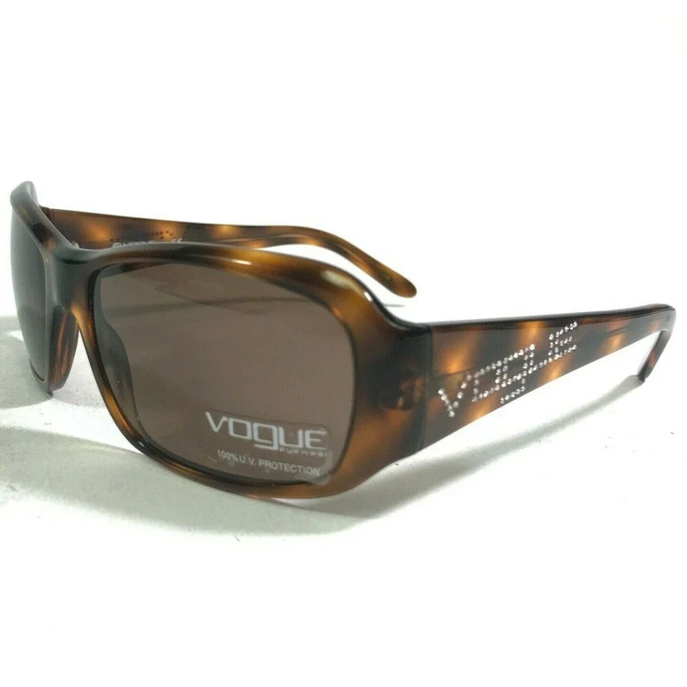 Vogue Sunglasses VO2533S B 1553/73 Brown Round Frames with Brown Lenses